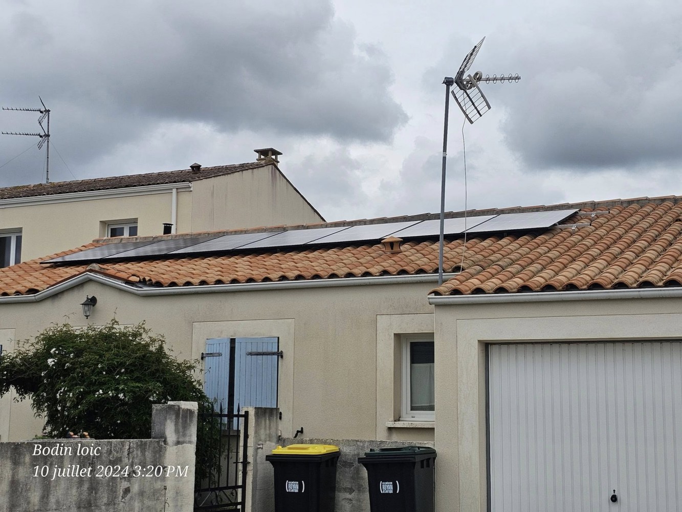 pose de panneaux solaires photovoltaïques