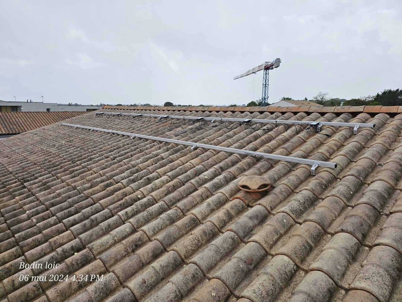 pose de panneaux solaires photovoltaïques