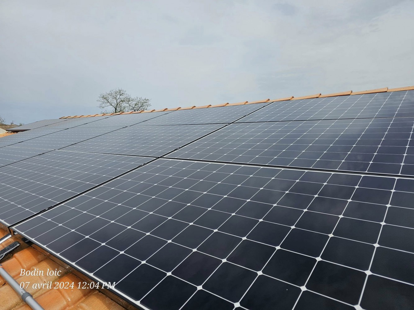 pose de panneaux solaires photovoltaïques