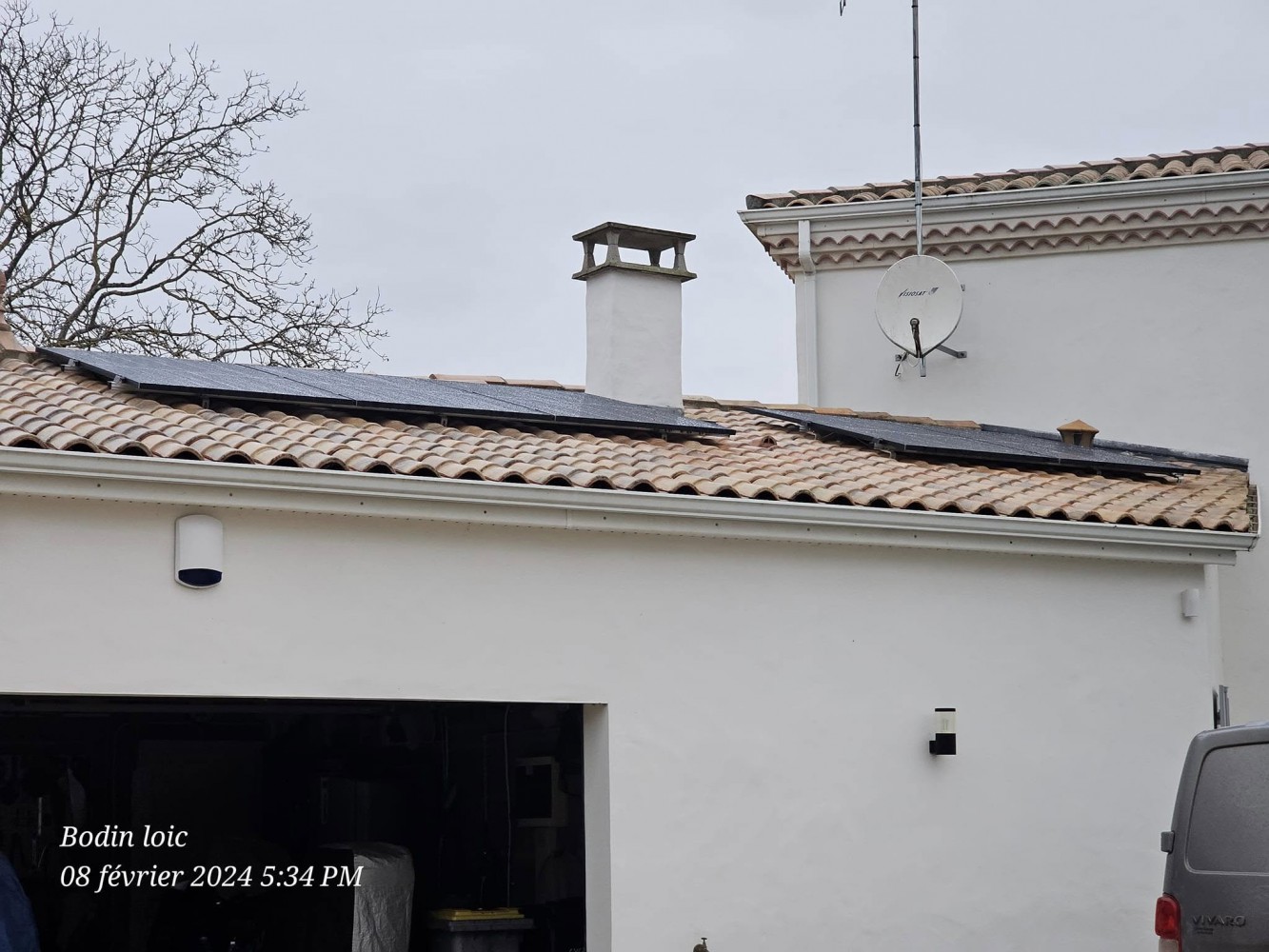 pose de panneaux solaires photovoltaïques