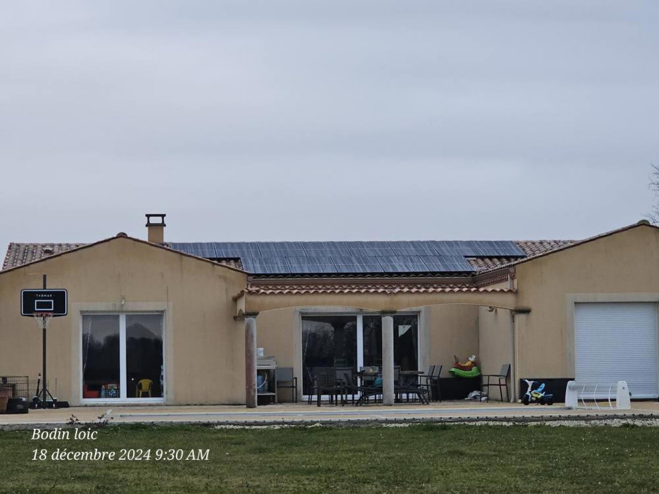 pose de panneaux solaires photovoltaïques