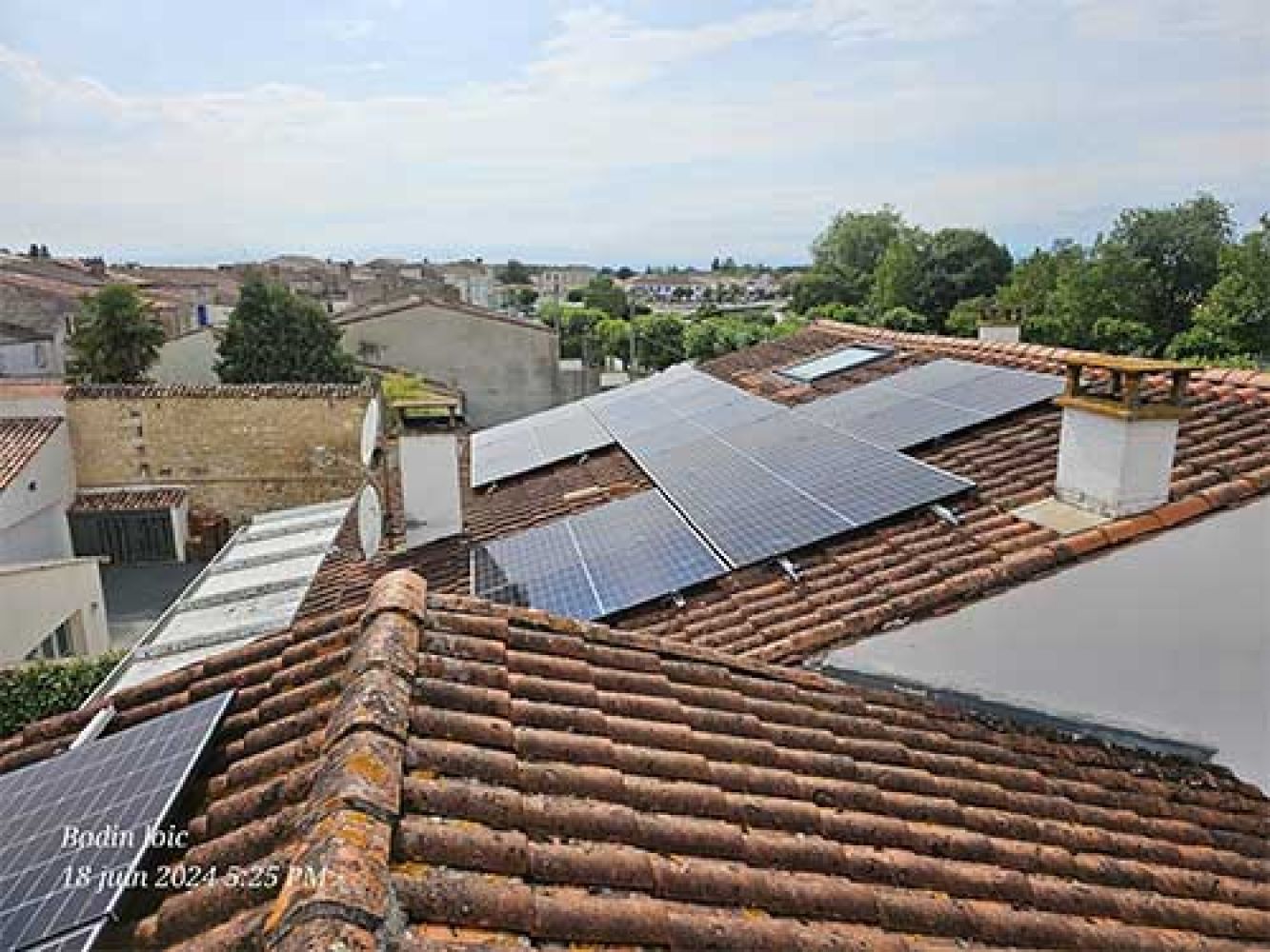 Ets Bodin électricité générale pose photovoltaïque Batterie de stockage automatisme alarme domotique climatisation dépa…
